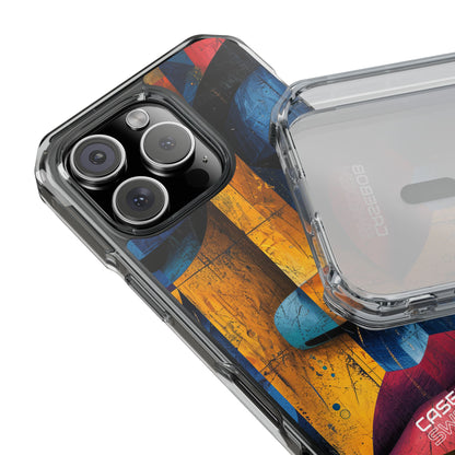 Geometric Face Fusion iPhone 16 - Impact Clear+