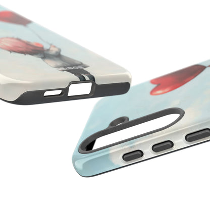 Heart Balloon Glow Samsung S25 Plus Case - Tough