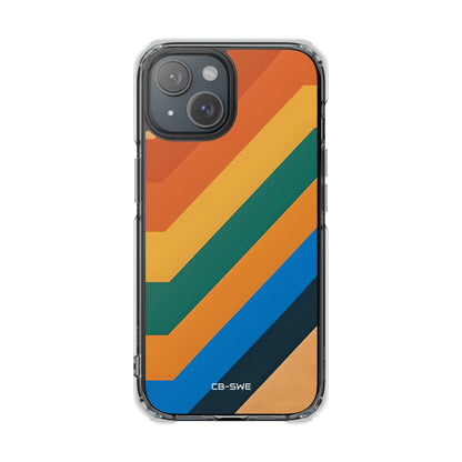Vibrant Geometric Harmony iPhone Case - Impact
