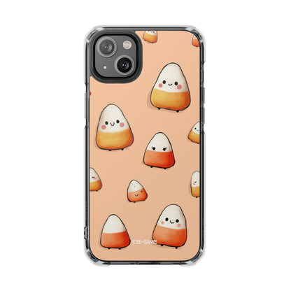Candy Corn Smiles iPhone Case - Impact
