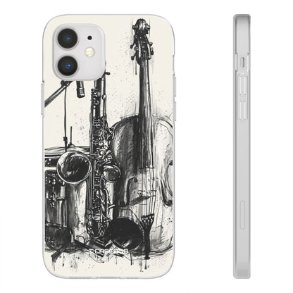 Jazz Ink Expressions | Flexible Phone Case for iPhone