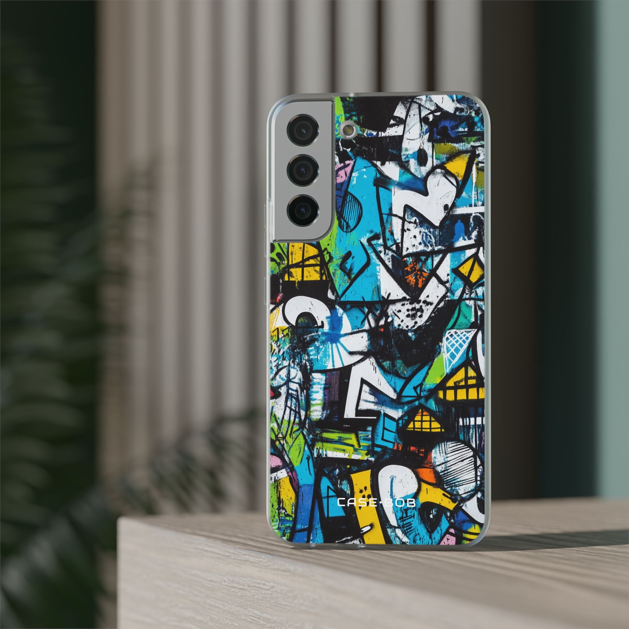 White Ripple Drift Samsung S22 Plus Case - Soft