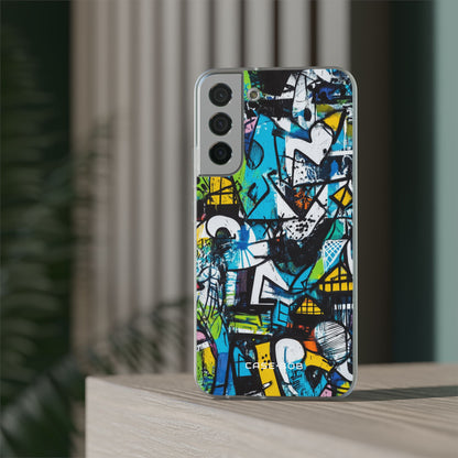 White Ripple Drift Samsung S22 Plus Case - Soft