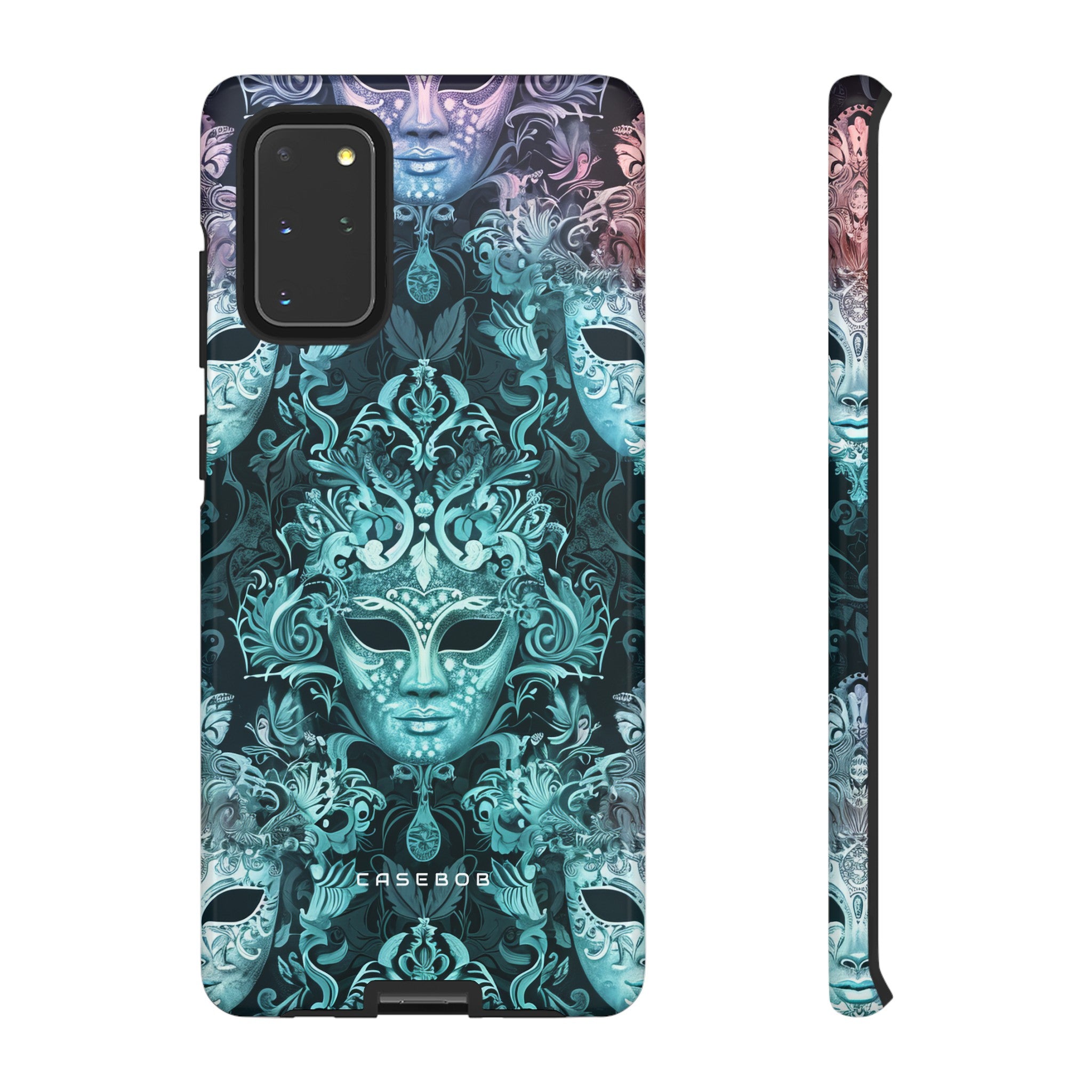 Venetian Mask Pastel Elegance - Protective Phone Case