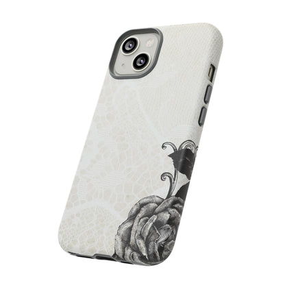 Rosett Gothic Flower - Protective Phone Case