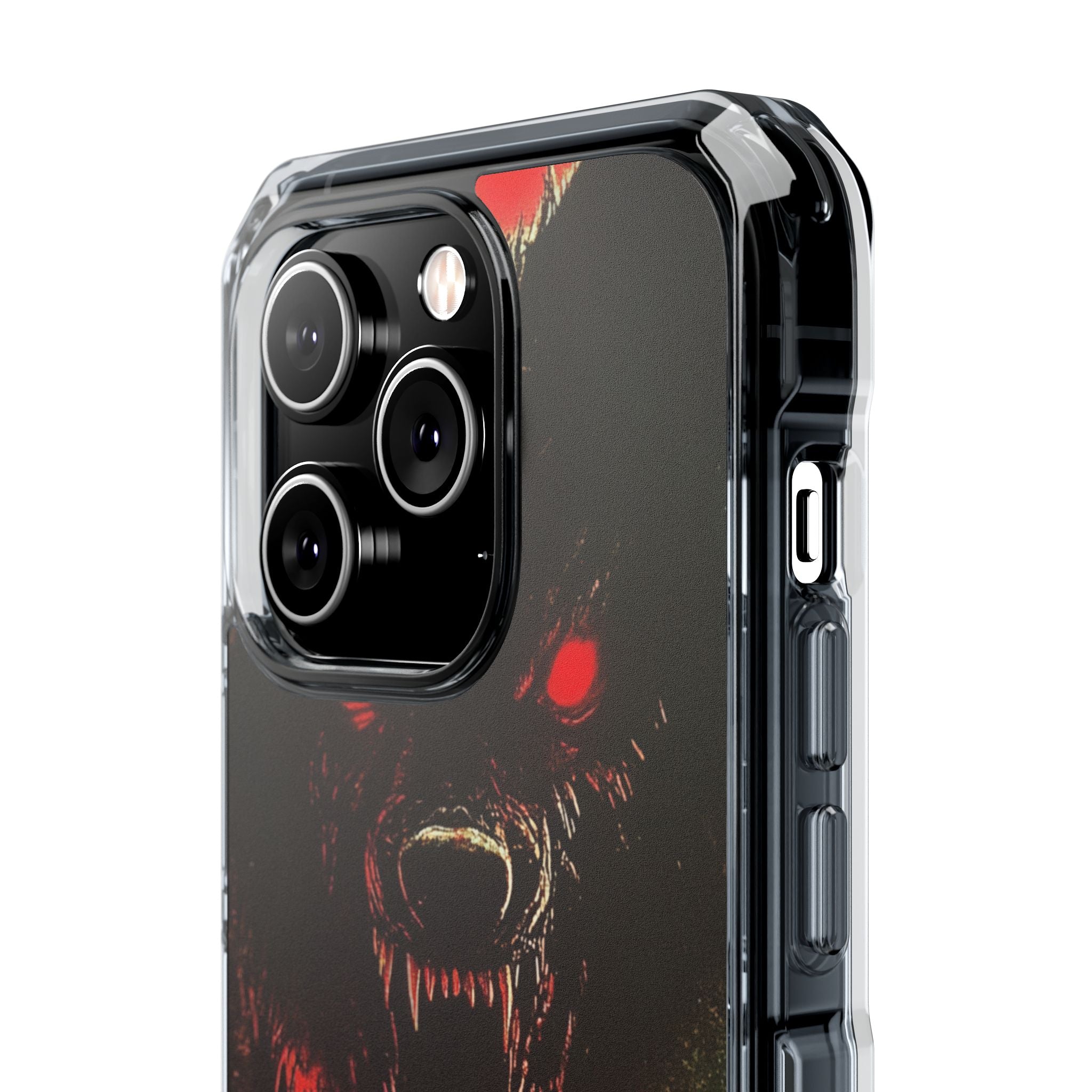 Bloodmoon Wolf's Lament iPhone 14 - Clear Impact Phone Case