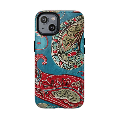 Vintage Paisley Elegance iPhone 14 | Tough+ Phone Case