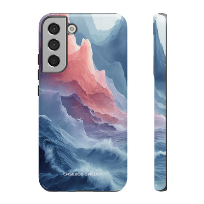 Mountain Wave Serenity - Tough Samsung S22 Phone Case