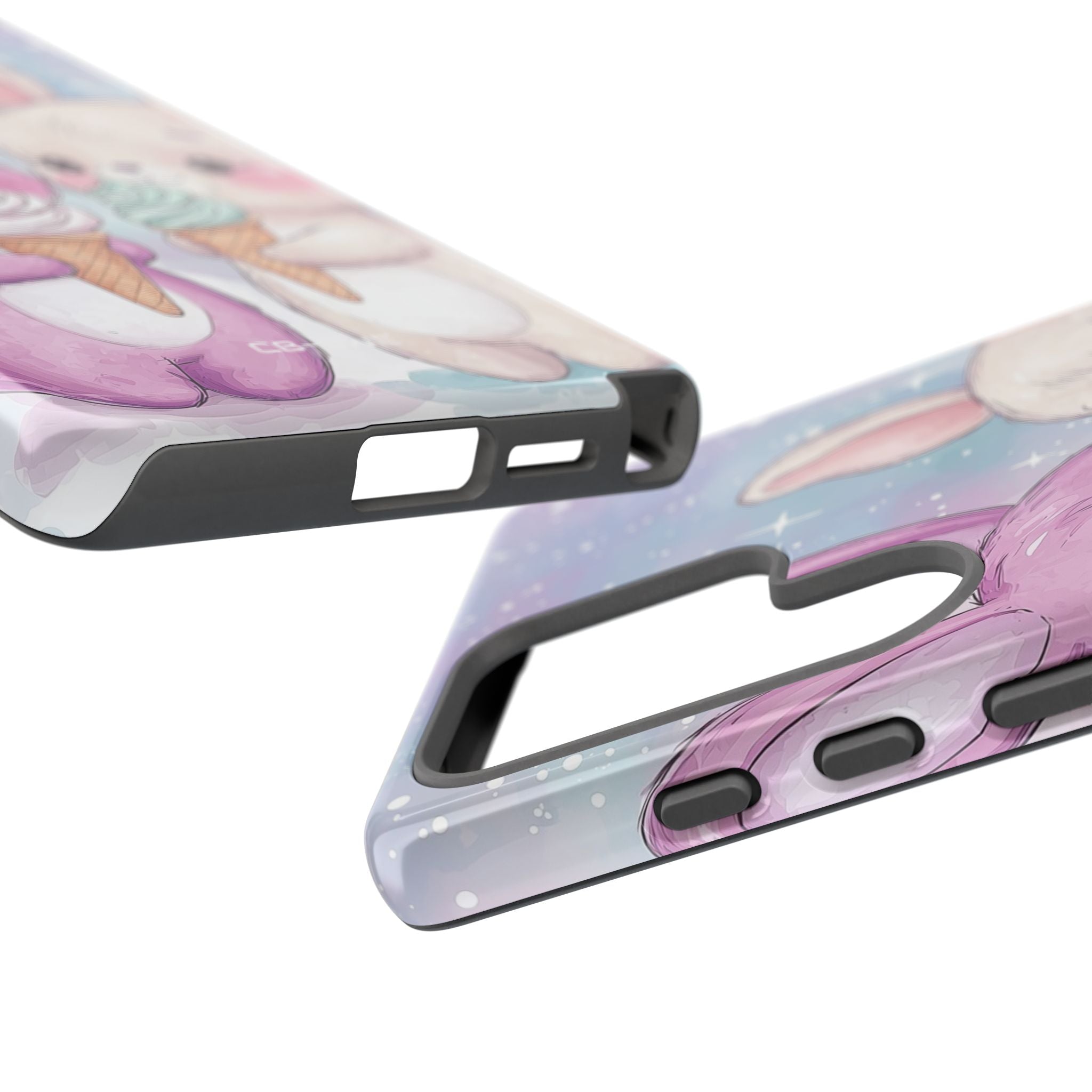 Rabbits Enjoy Ice Cream - Samsung Case
