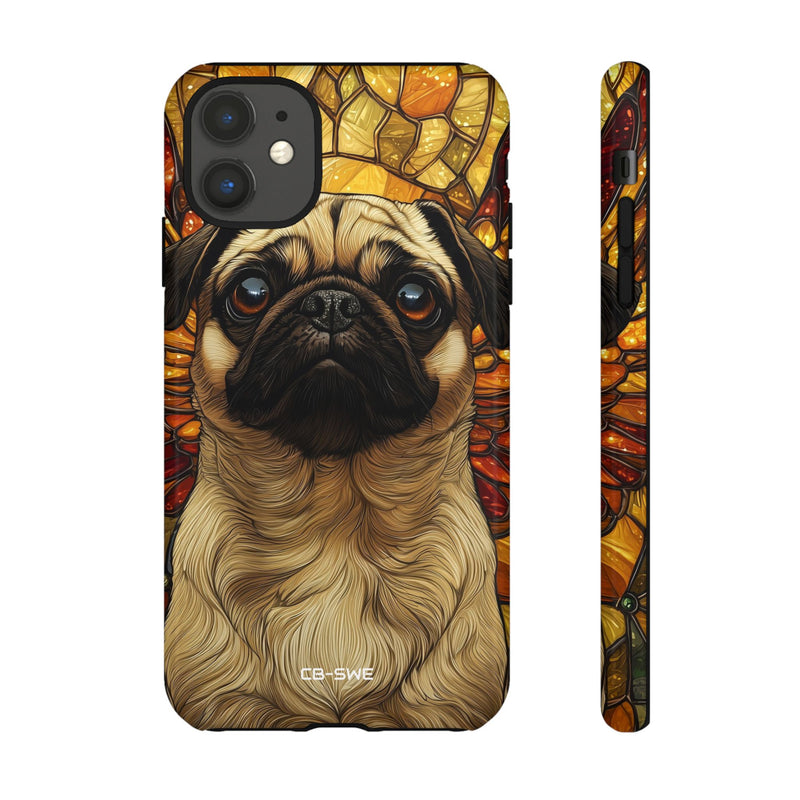 Pug Soars Brightly - iPhone Case