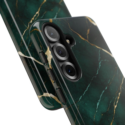 Emerald Veins Flow - Samsung Case