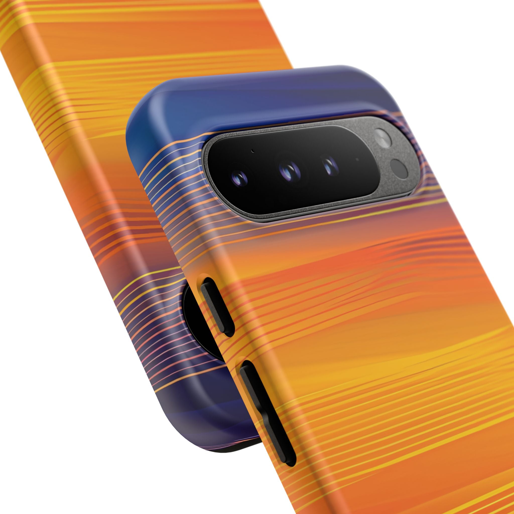 Vibrant Gradient Waves Google Pixel 9 - Tough Phone Case