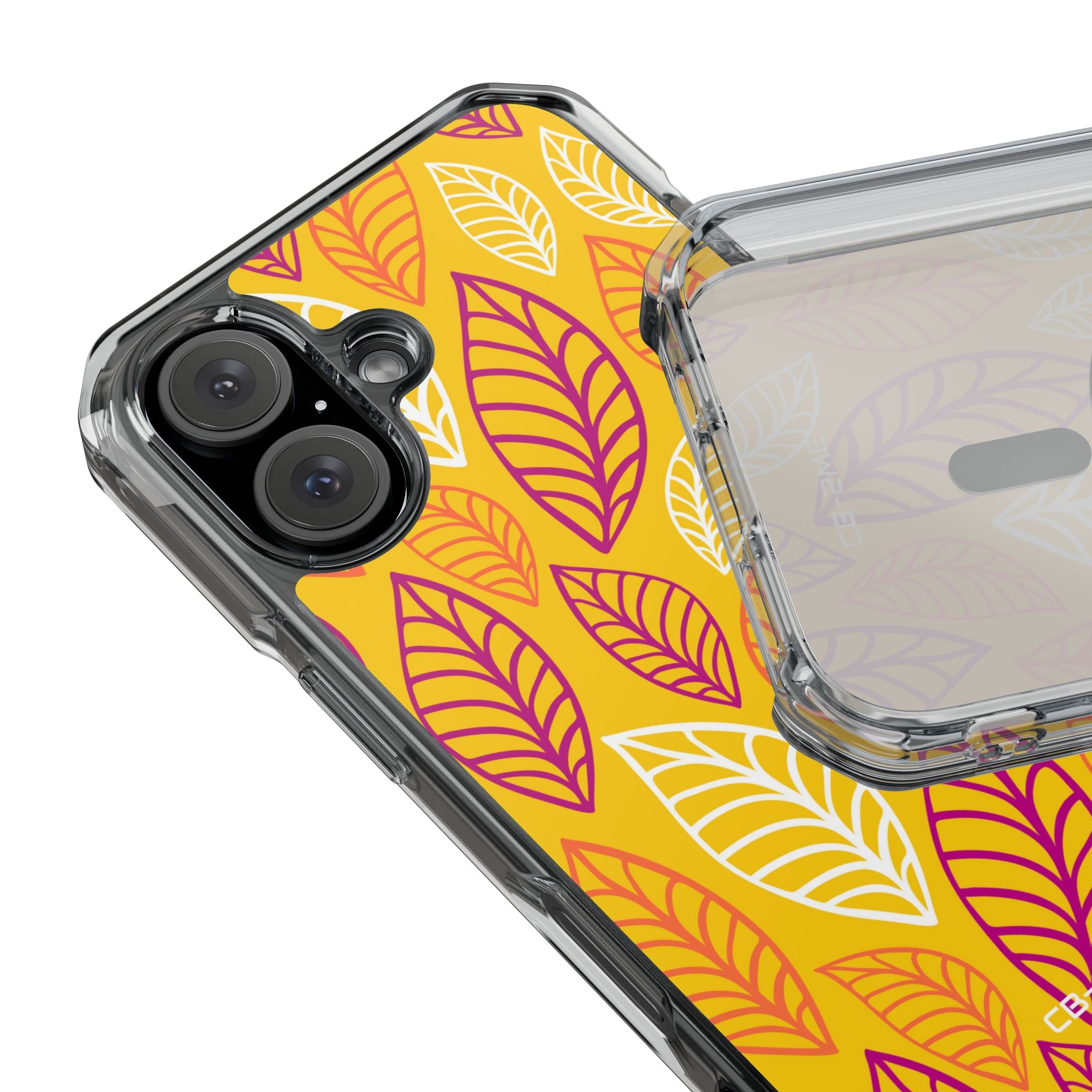 Vibrant Leaf Symphony iPhone Case - Impact