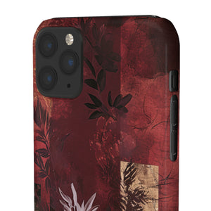 Marsala Design Showcase | Handyhülle für iPhone (Slim Case)