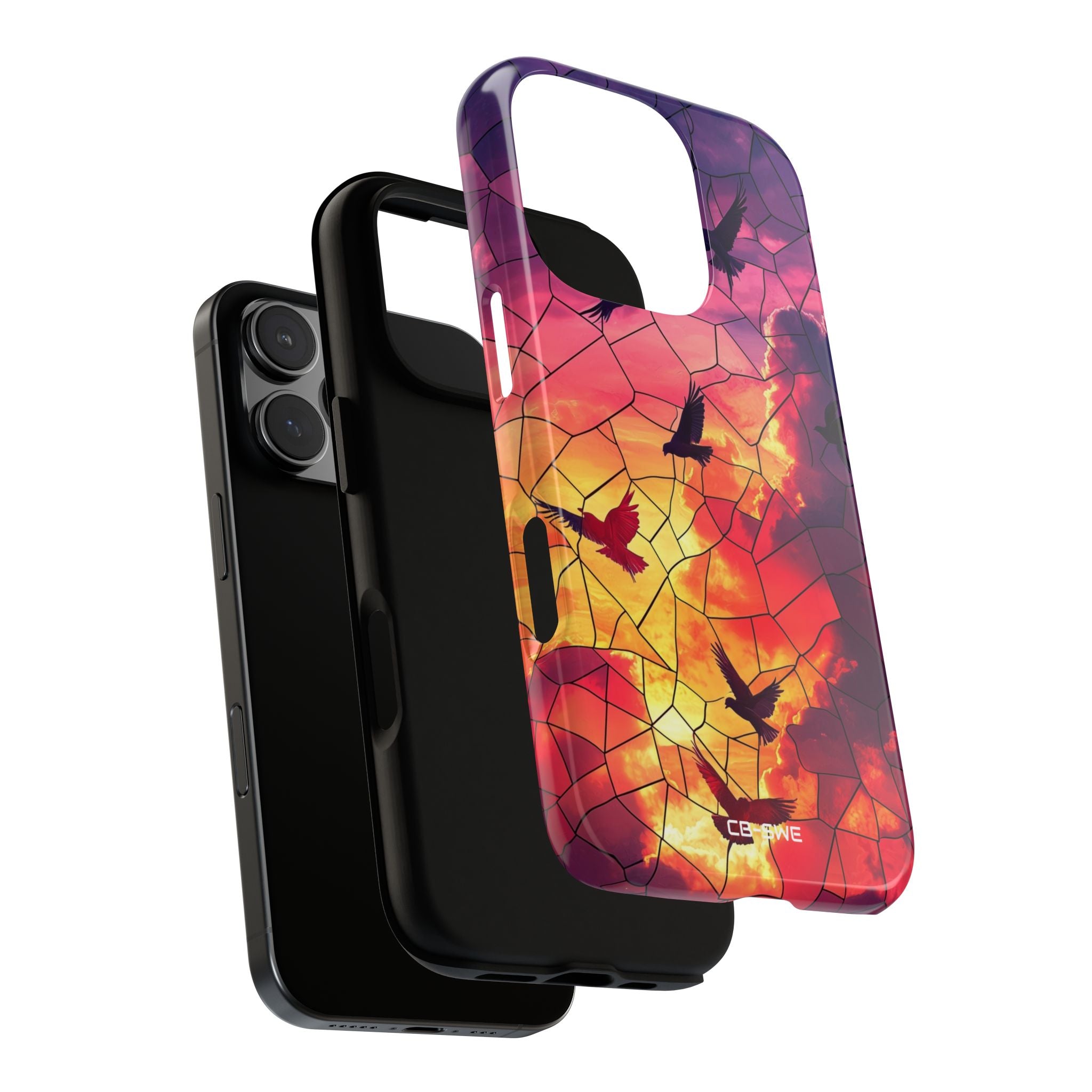 Soaring Birds Illuminate - iPhone Case
