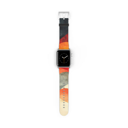 Crimson Ripples - Watch Band