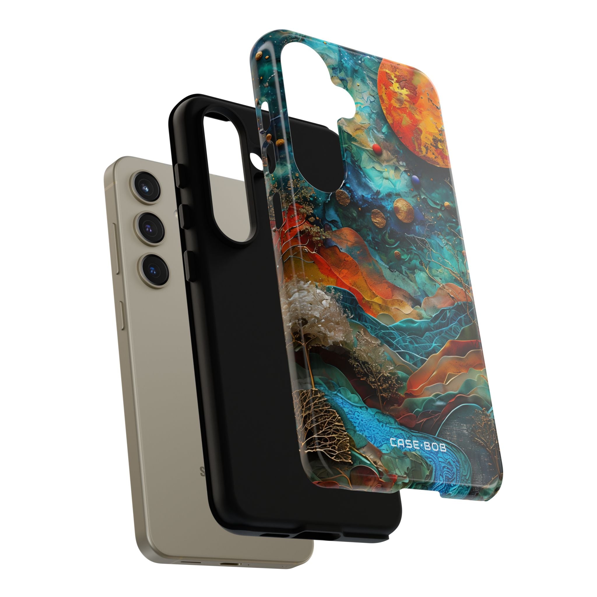 Celestial Ember Samsung S24 Case - Tough