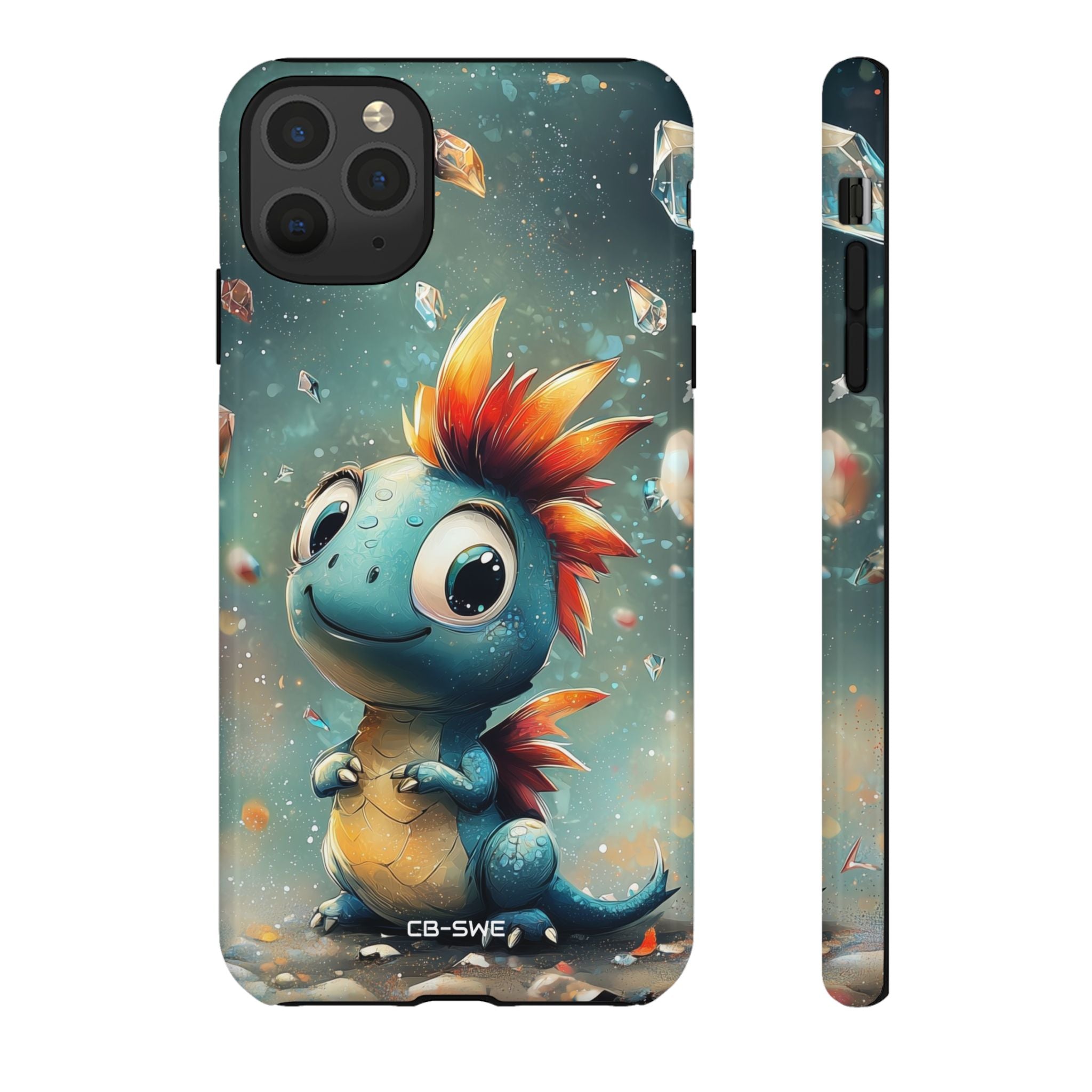 Dragon Smiles Brightly - iPhone Case