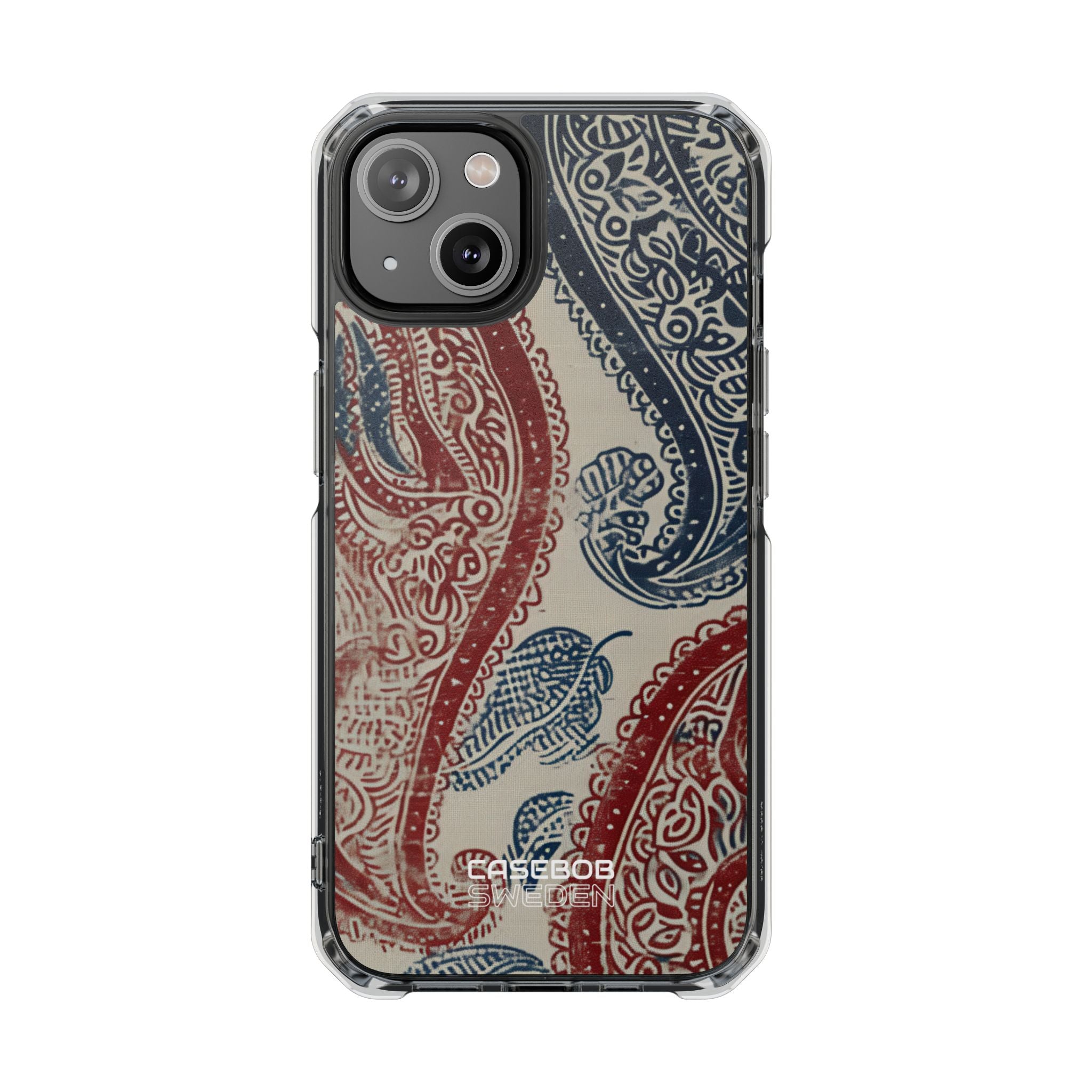 Ornate Paisley Swirl iPhone 14 - Impact Clear+