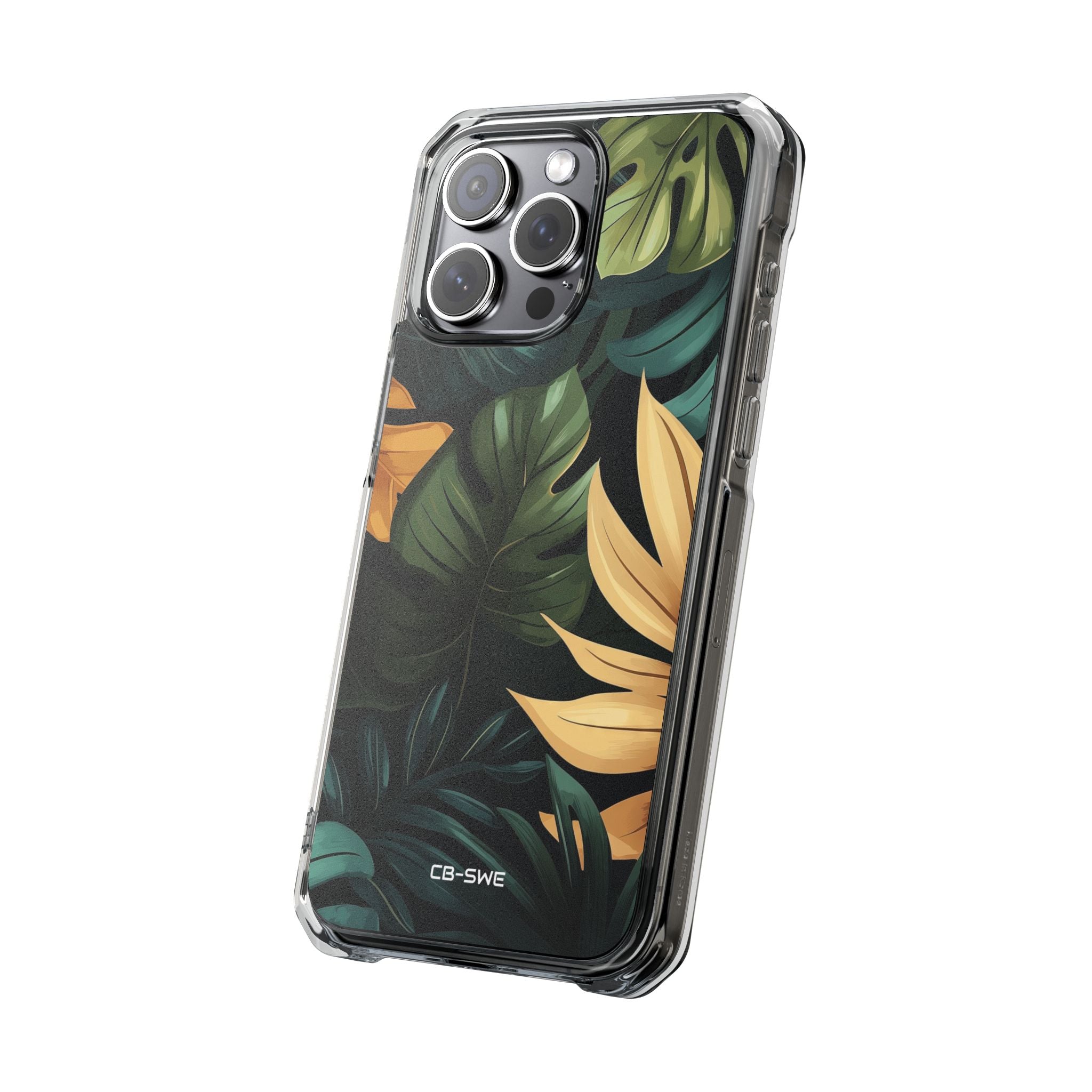 Tropical Leaves Dance iPhone Case - Impact