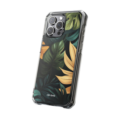 Tropical Leaves Dance iPhone Case - Impact