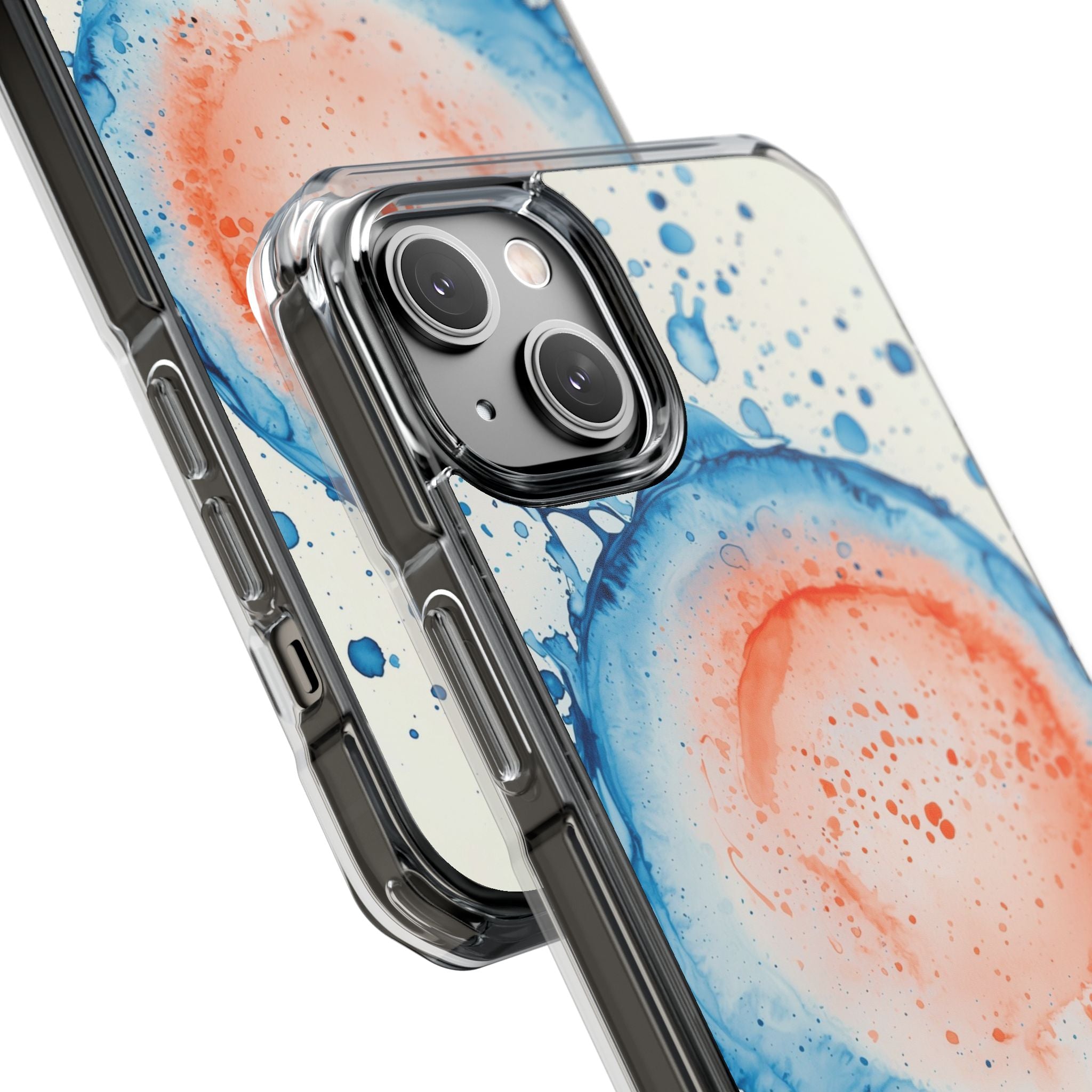 Vibrant Waves Dance iPhone Case - Impact