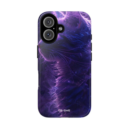 Mystical Starlit Cat - iPhone Case