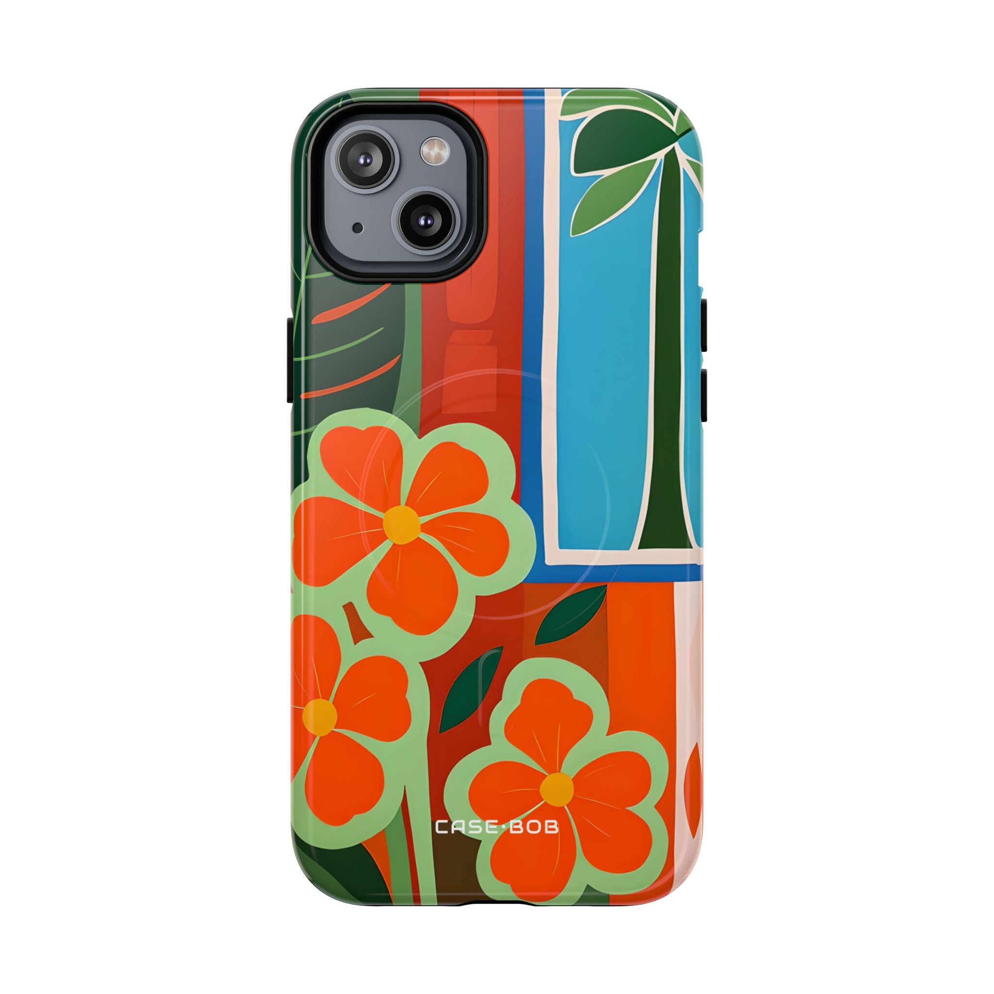 Orange Blossom Burst iPhone 14 Plus Case - Tough+