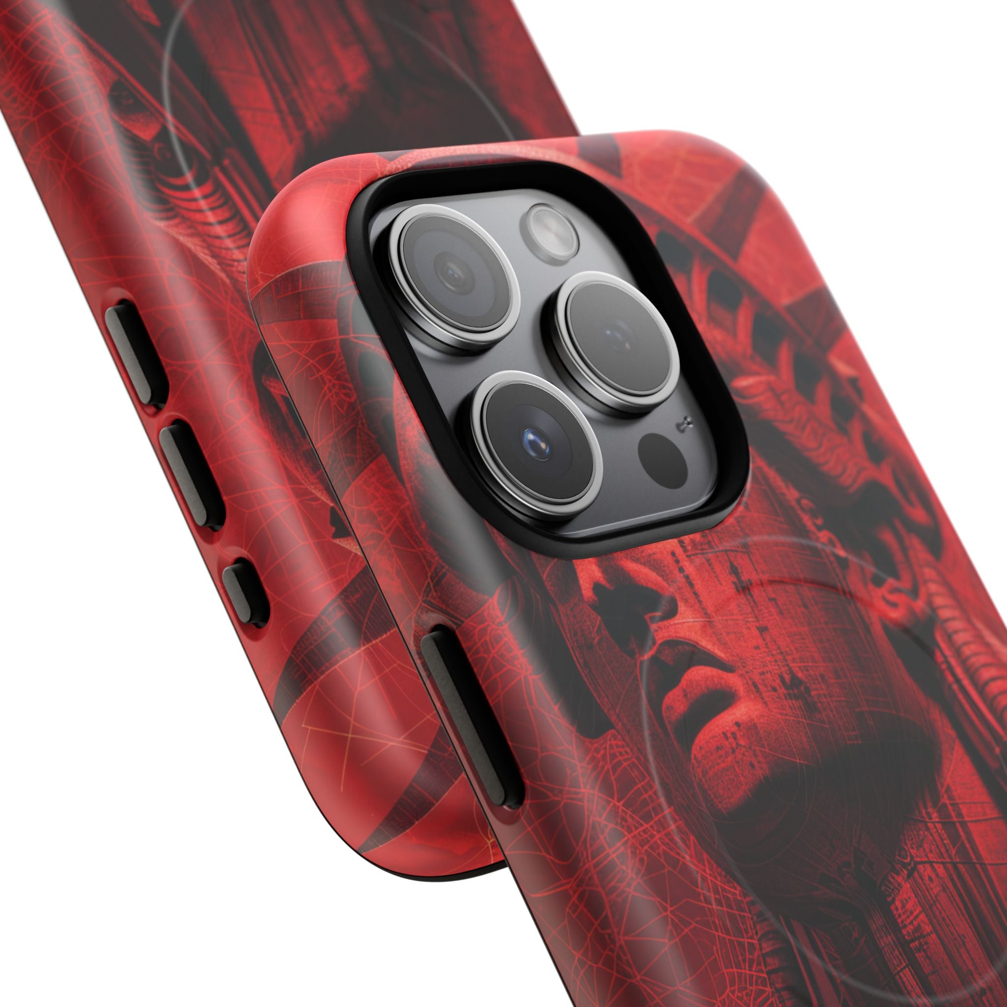 Zen Red Liberty Vision iPhone 15 | Tough+ Phone Case