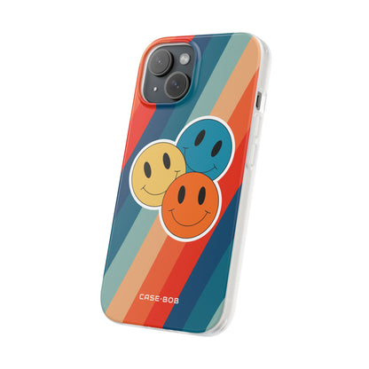 Triple Smile Breeze iPhone 15 Case - Soft