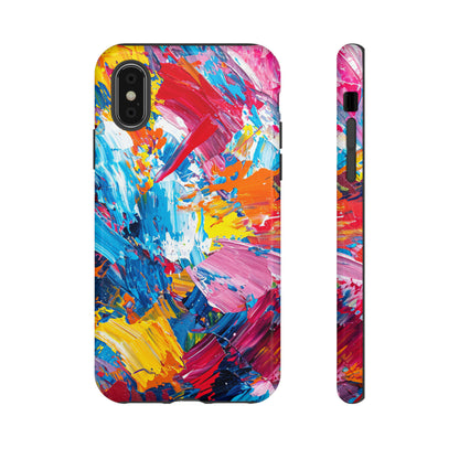 Painterly Spectrum Charm - Protective Phone Case