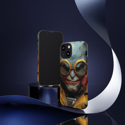 Steampunk Masked Adventurer iPhone 13 - Tough