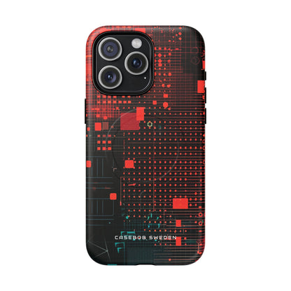 Gradient CyberFlux iPhone 15 | Tough+ Phone Case