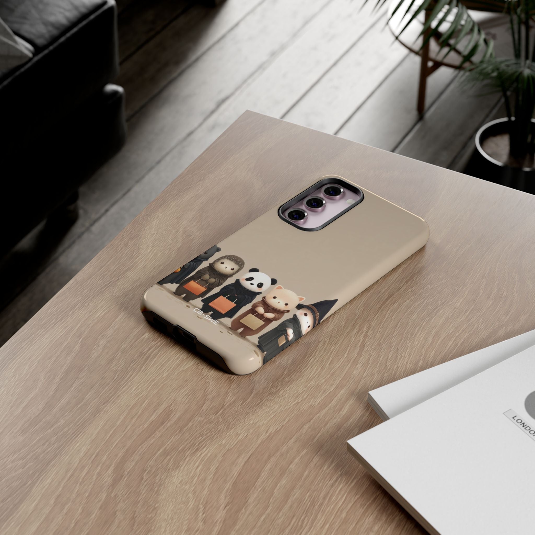Whimsical Friends Gather - Samsung Case