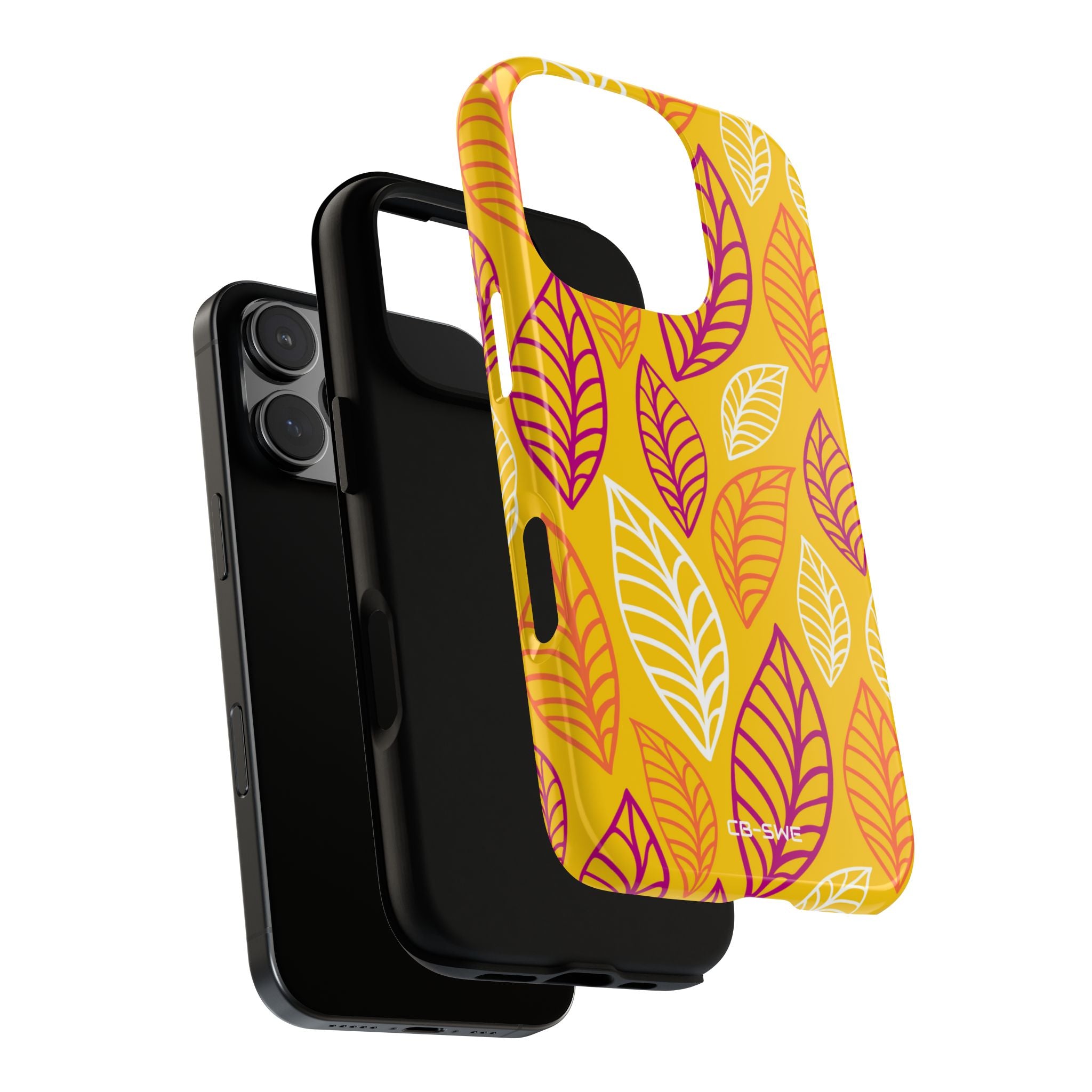 Vibrant Leaf Symphony - iPhone Case