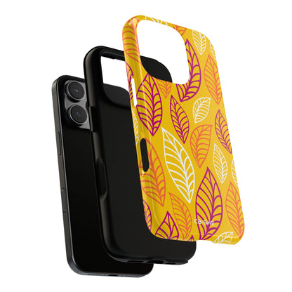 Vibrant Leaf Symphony - iPhone Case