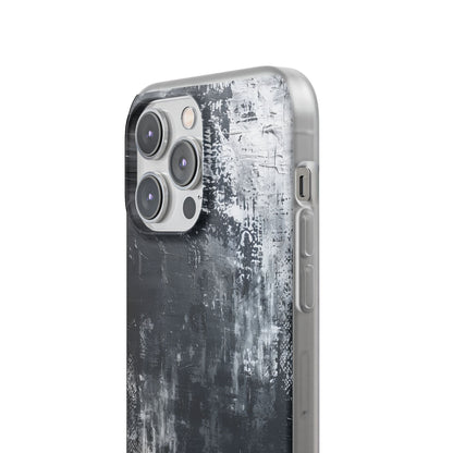 Textured Blackscape iPhone 14 Pro Max Case - Soft