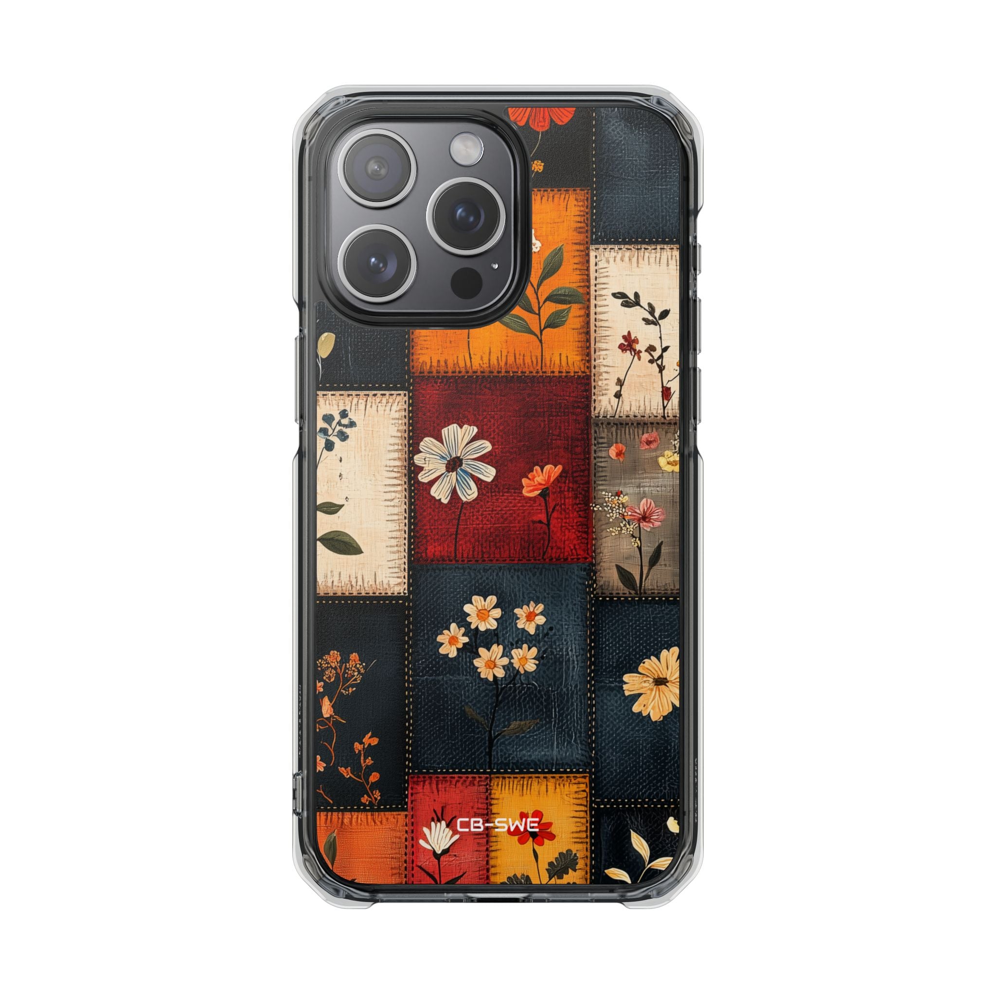 Floral Patches Bloom iPhone Case - Impact