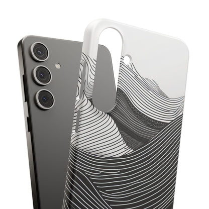 Undulating Horizon Waves Samsung S24 - Slim Phone Case