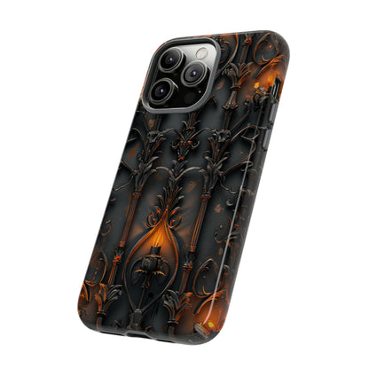 Ornate Ironwork Gothic - Protective Phone Case