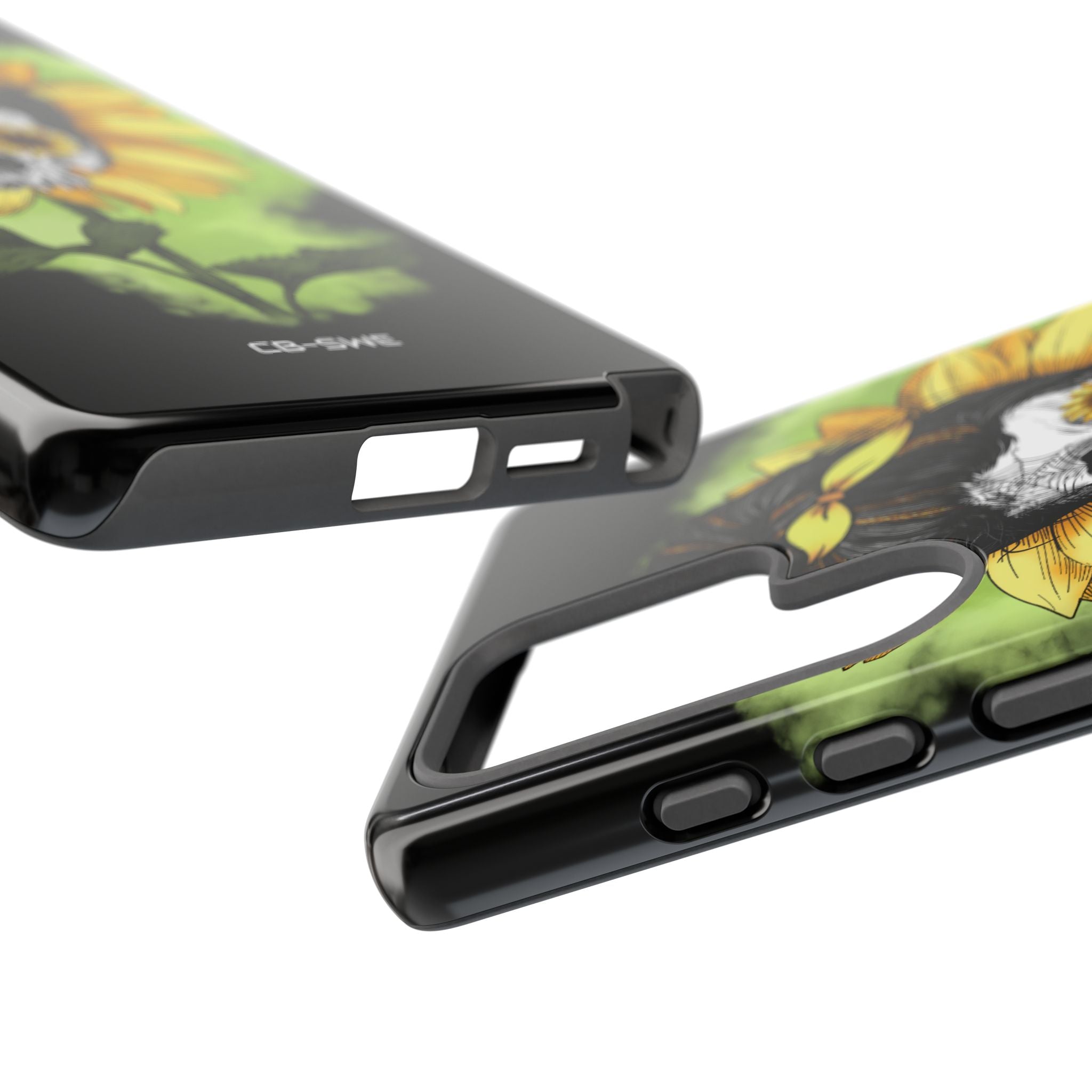 Sunflower Skull Fusion - Samsung Case