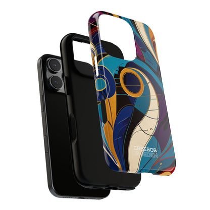 Swirling Copper Dreams iPhone 16 - Tough