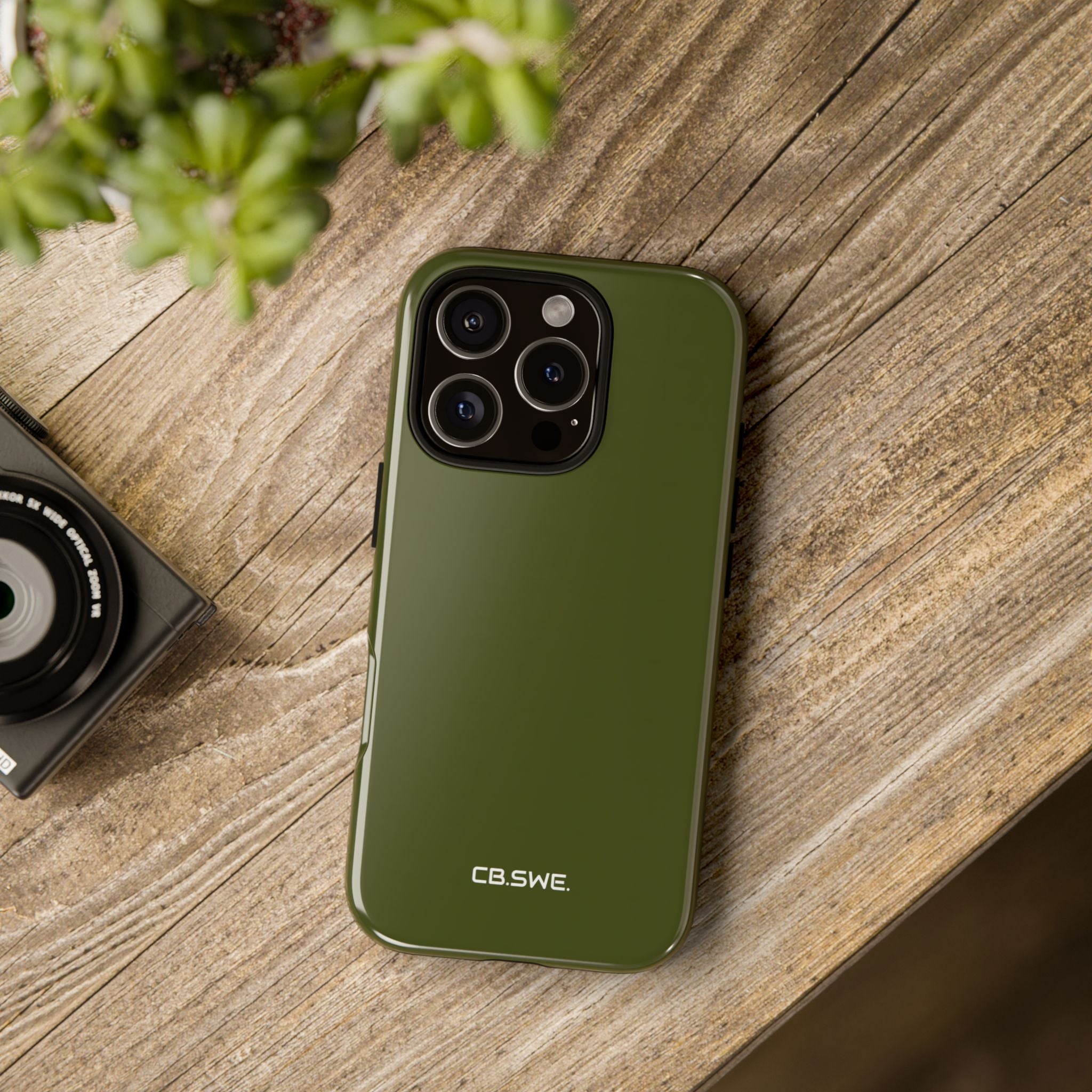 Armeegrüne iPhone-Hülle – Robust