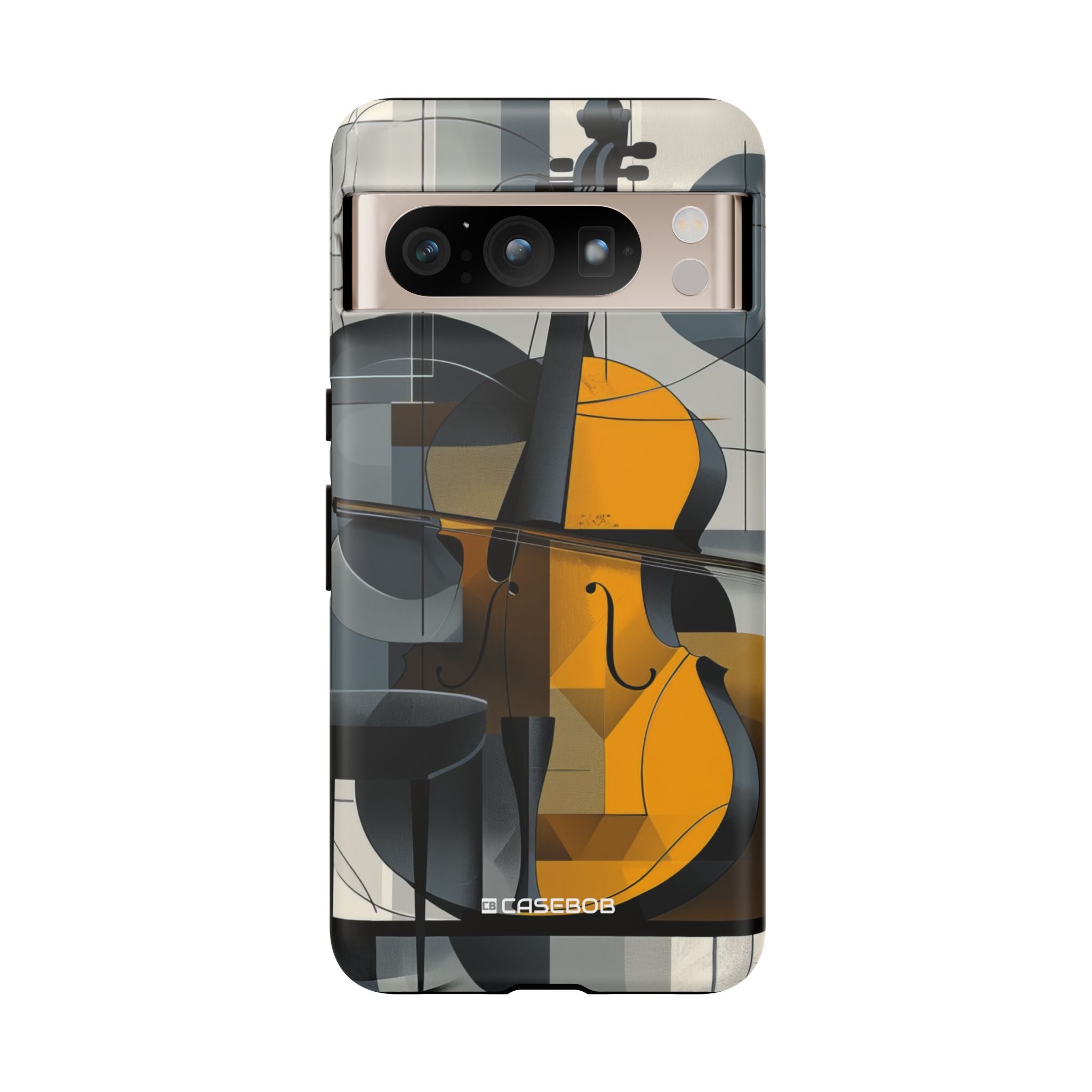 Abstract Elegance: Cello Harmony - for Google Pixel 8