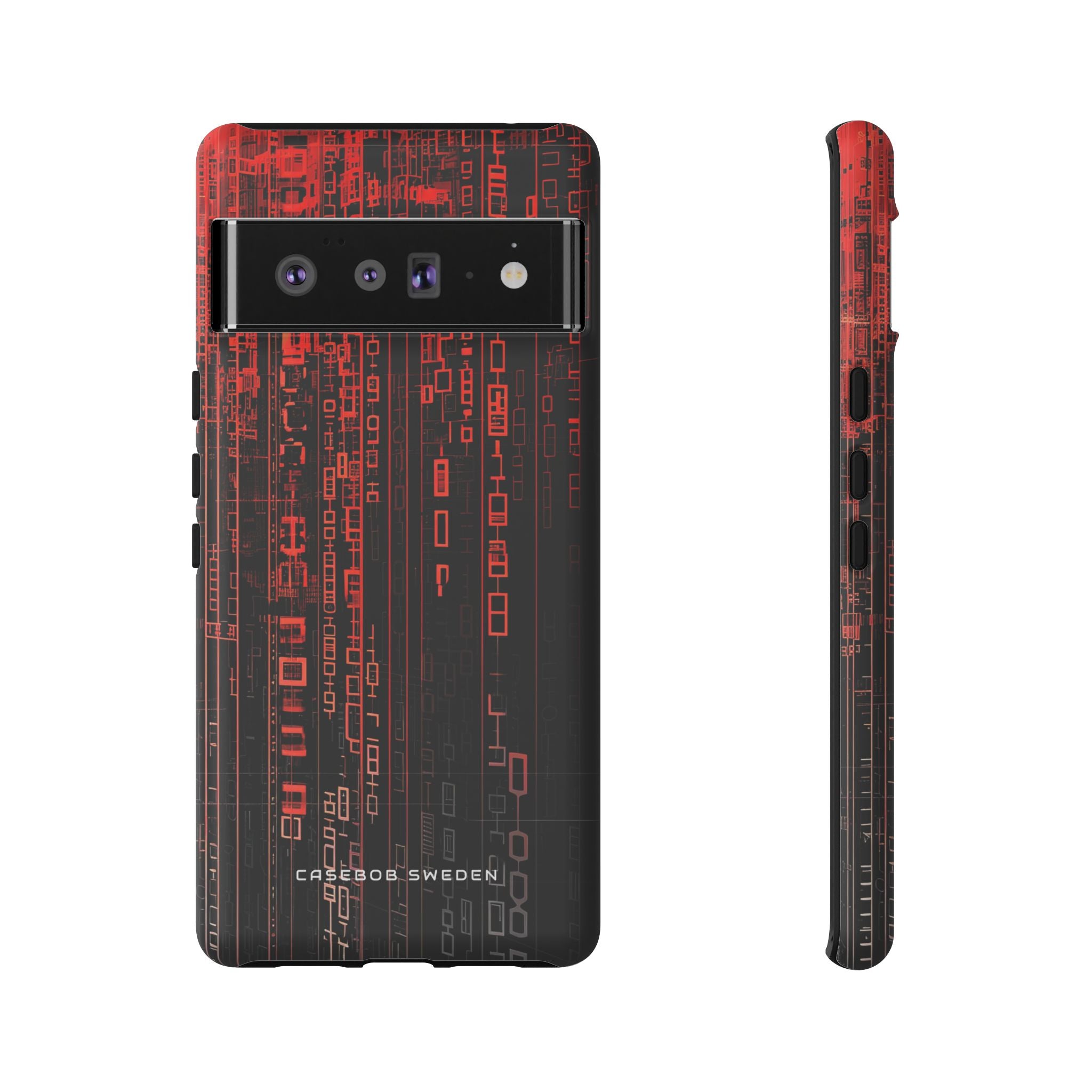 Gradient Cyberflux Network Google Pixel 6 - Tough Phone Case