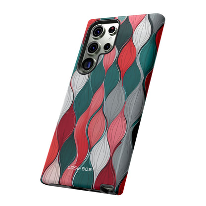 Leaf Cascade Teal Samsung S23 Ultra Case - Tough