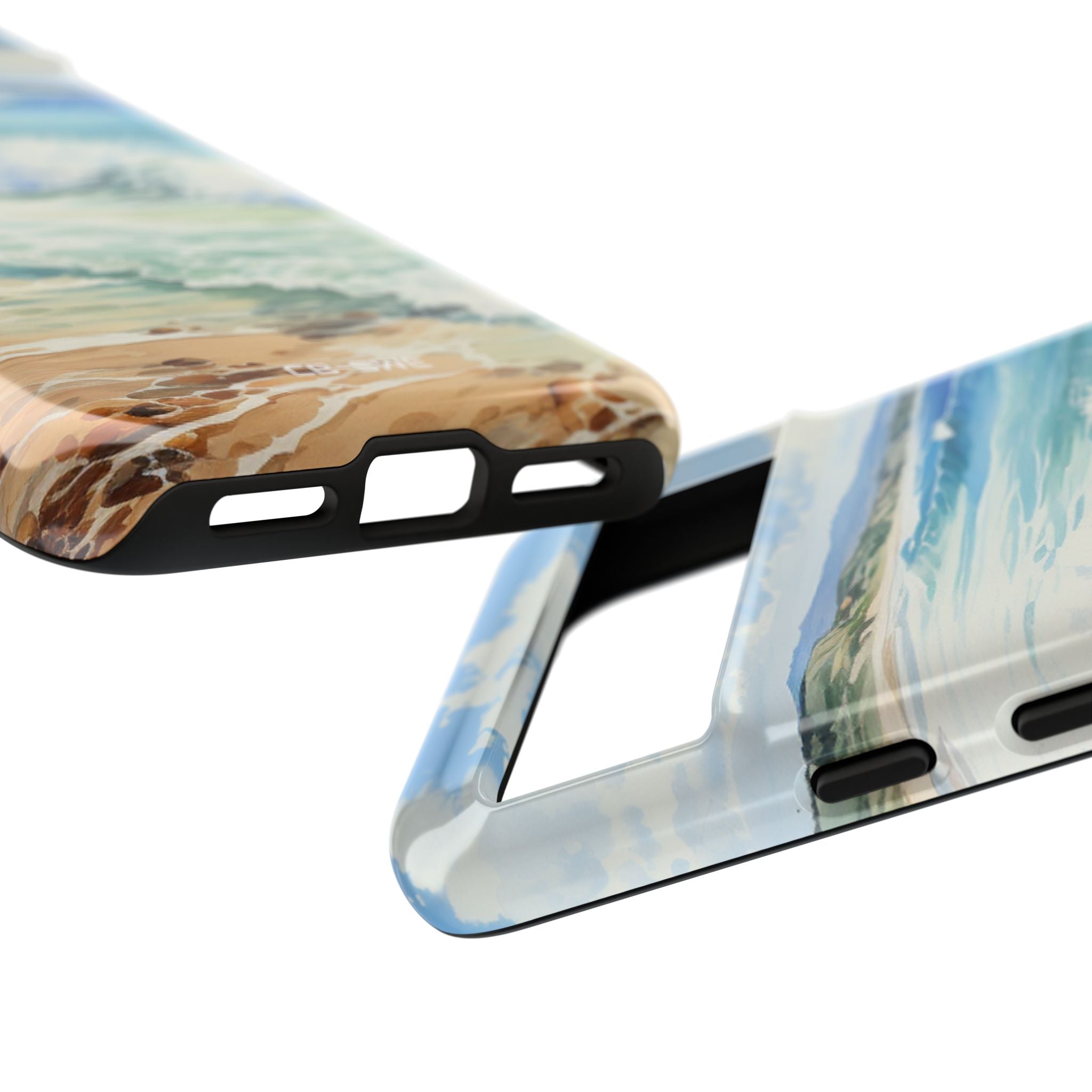 Serene Coastal Watercolors - Google Pixel Case