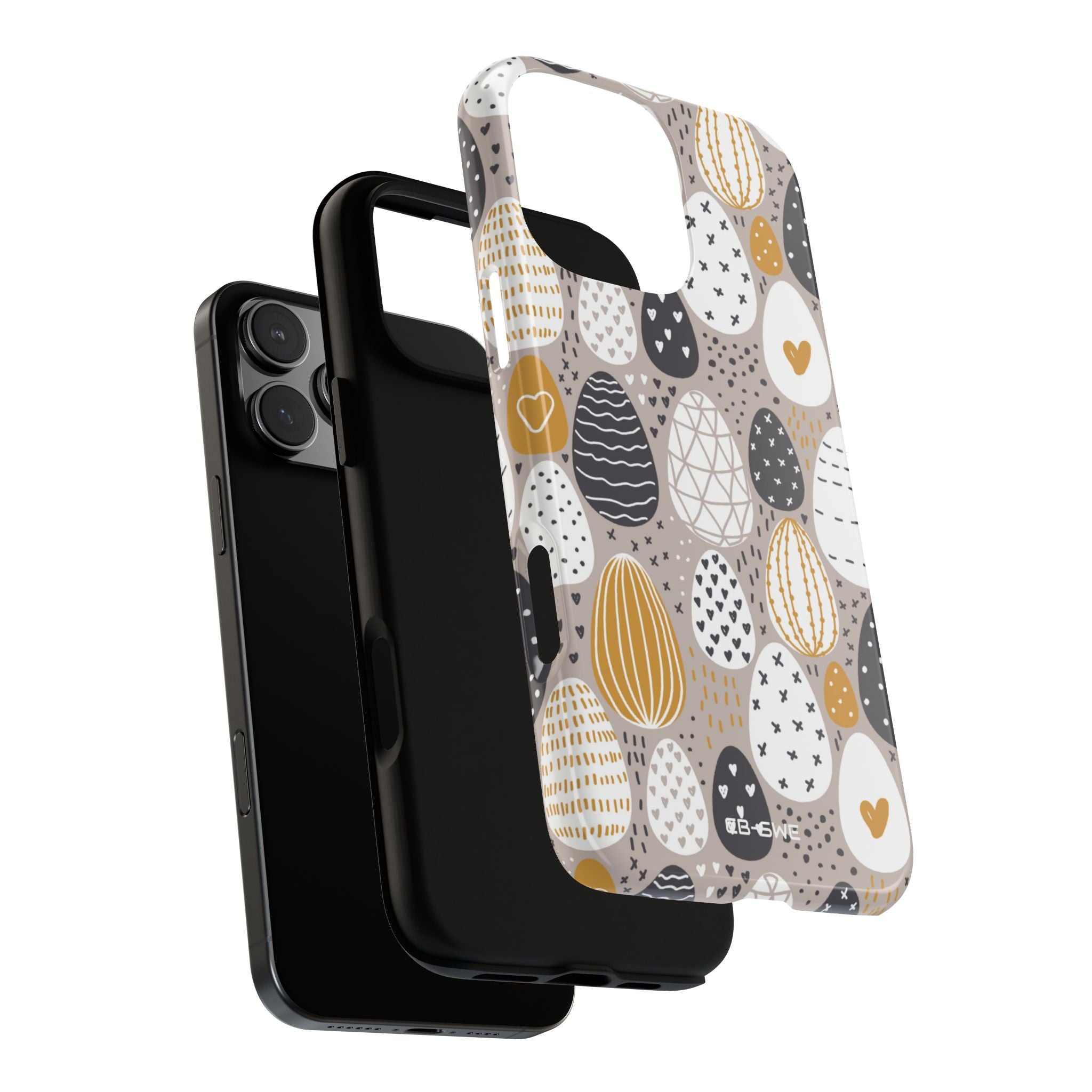 Easter Eggs Playful - iPhone Case