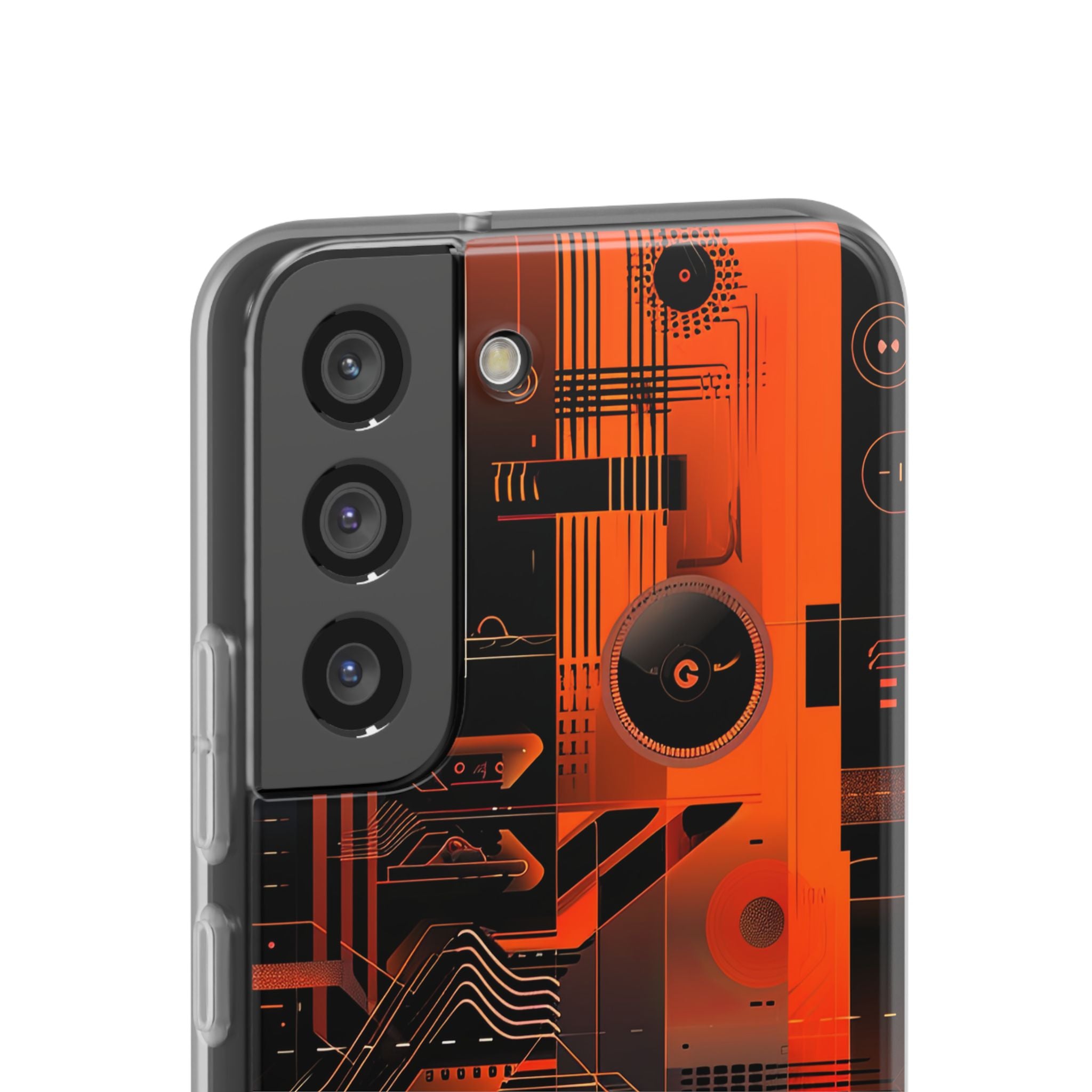 Gradient Circuitburst Samsung S22 - Flexi Phone Case