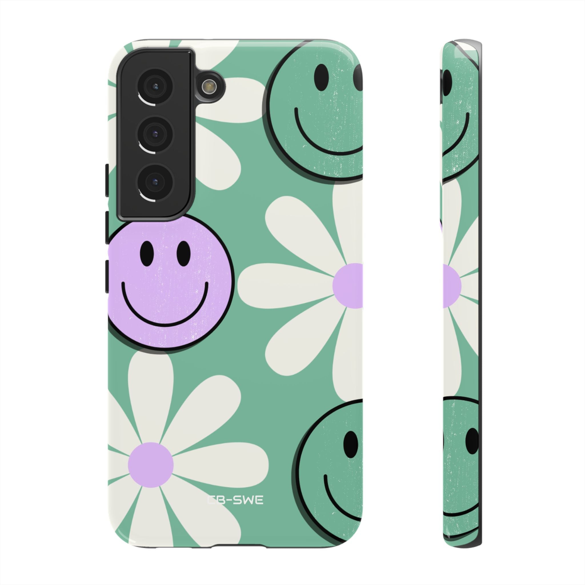 Playful Retro Blooms - Samsung Case